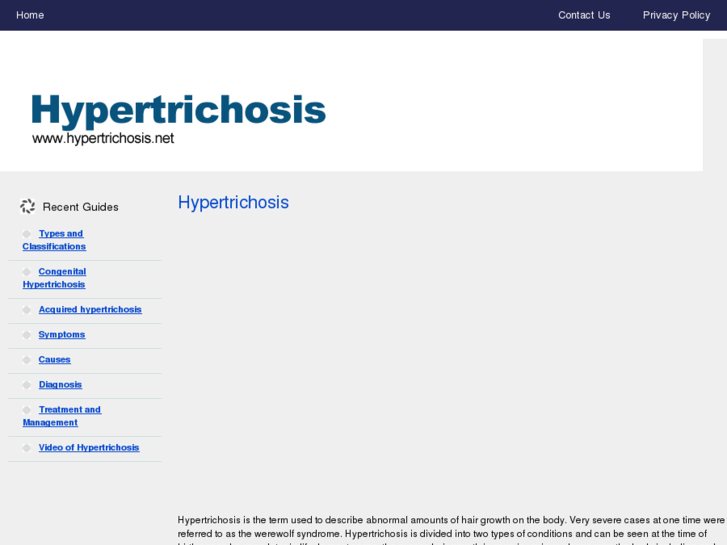 www.hypertrichosis.net