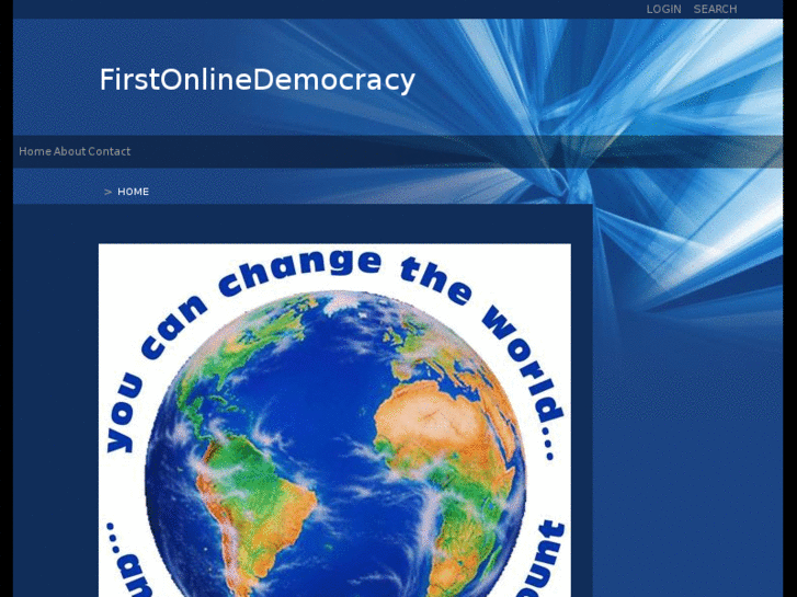www.firstonlinedemocracy.net
