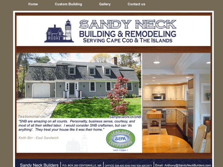 www.sandyneckbuilders.com