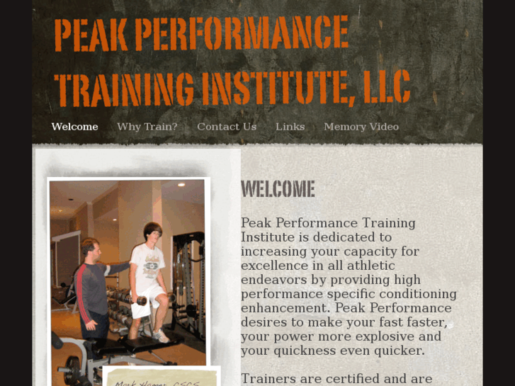 www.peakperformancetrain.net