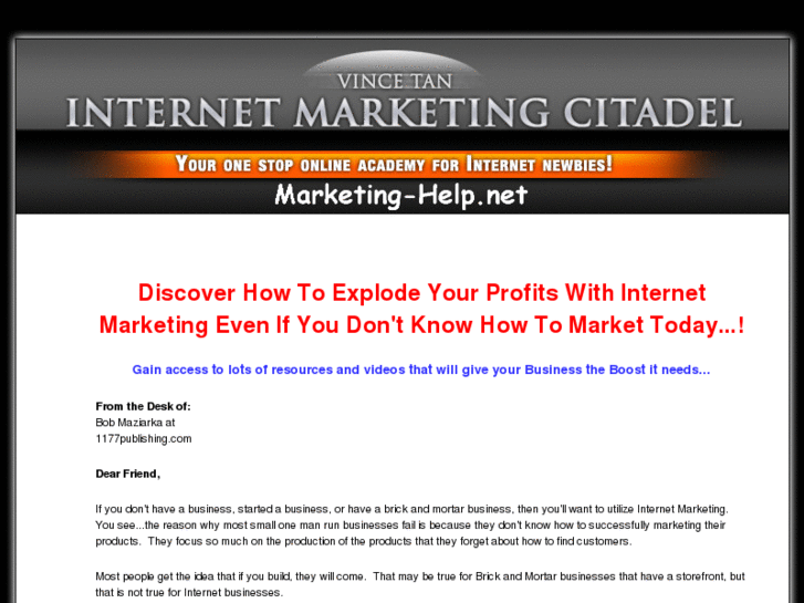 www.marketing-help.net