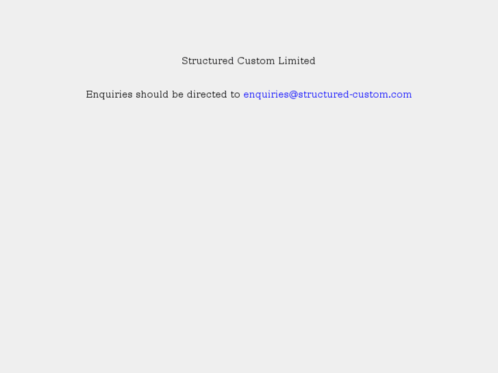 www.structuredcustom.com