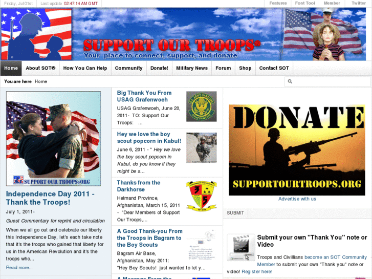 www.supportingtroops.net