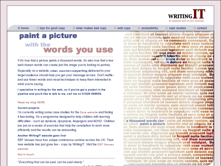 www.writingit.co.uk