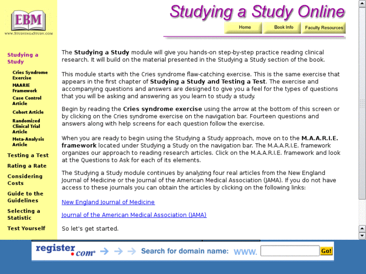 www.selectingastatistic.net