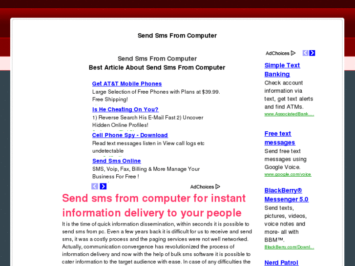 www.sendsmsfromcomputer.net