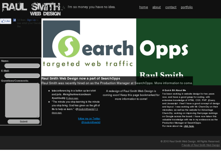 www.raulsmithwebdesign.com