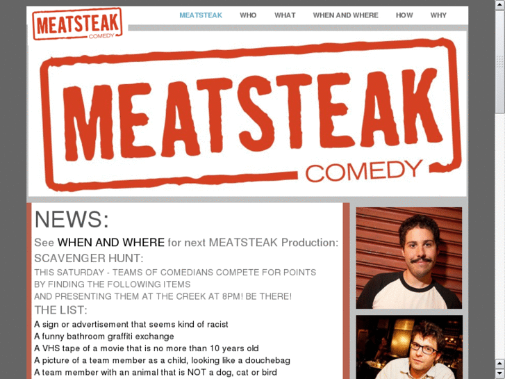 www.meatsteakcomedy.com