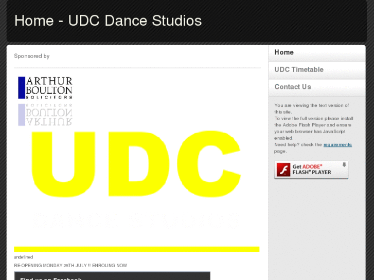 www.udcdancestudios.com