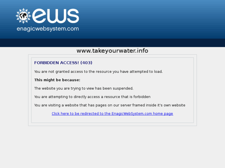 www.takeyourwater.info
