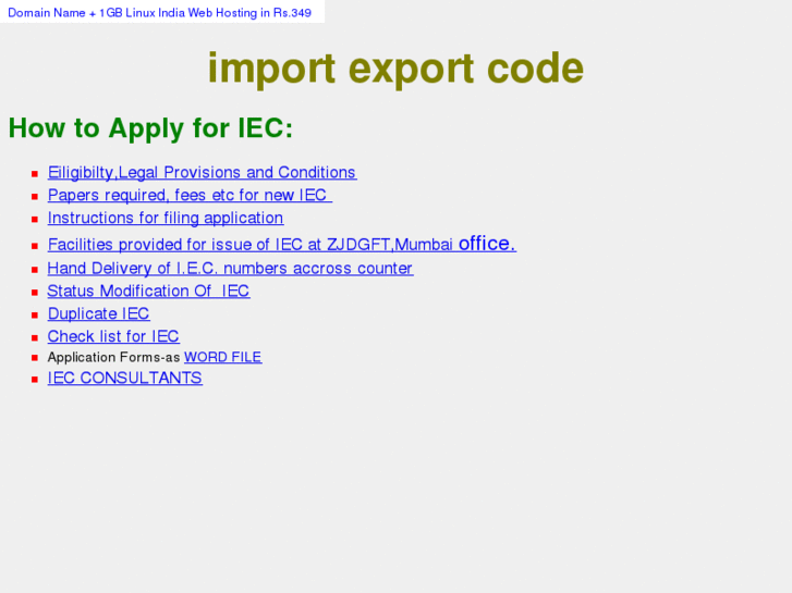 www.importexportcode.com