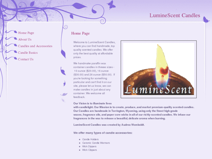 www.luminescentcandles.com