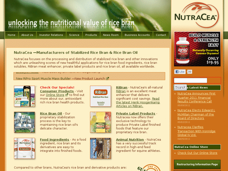 www.nutraceacorp.net