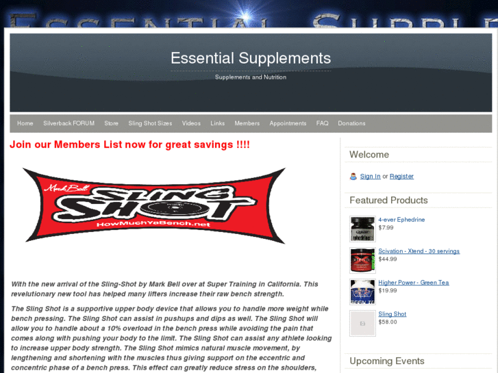 www.essentialsupplements.net