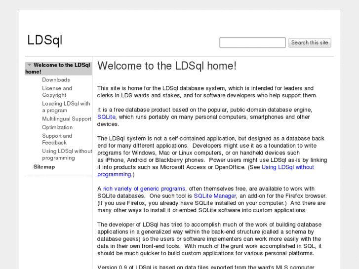 www.ldsqlite.com