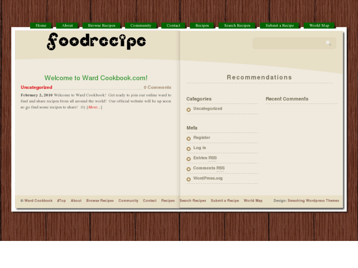 www.wardcookbook.com
