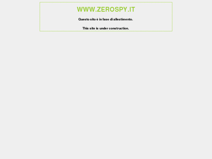 www.zerospy.it