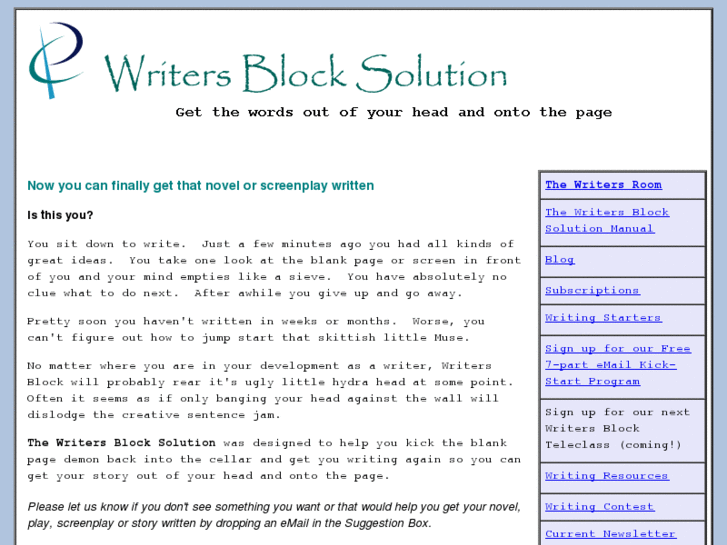 www.writers-block-solution.com