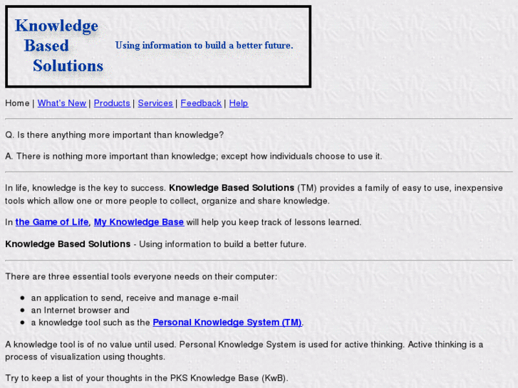 www.knowledgebasedsolutions.com