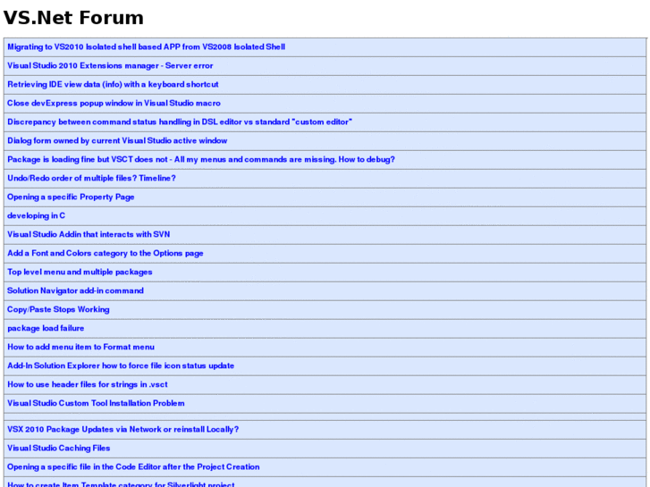 www.visualstudioforum.com