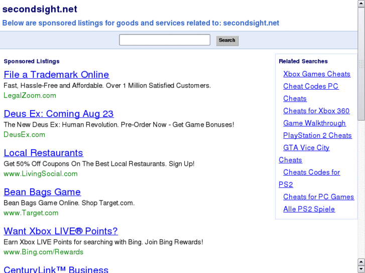 www.secondsight.net