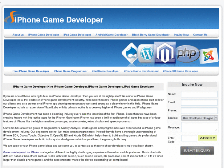 www.iphonegamedeveloperindia.com