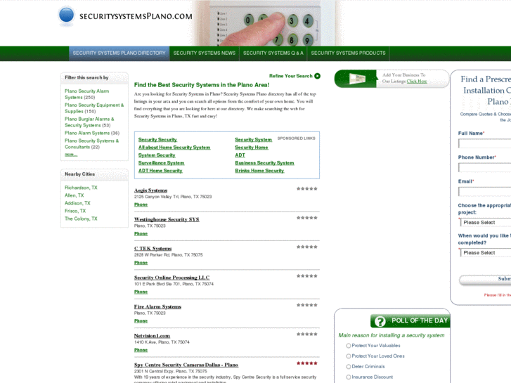 www.securitysystemsplano.com