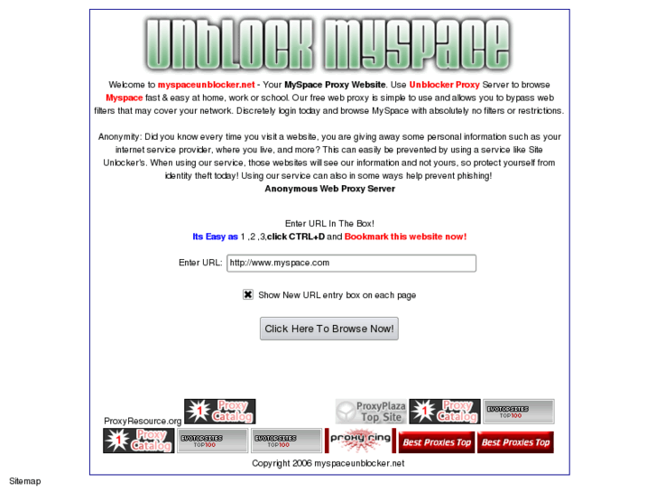 www.myspaceunblocker.net