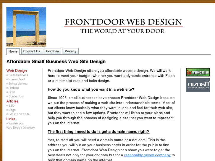 www.frontdoor-web-design.com