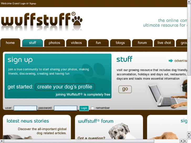 www.wuffstuff.net