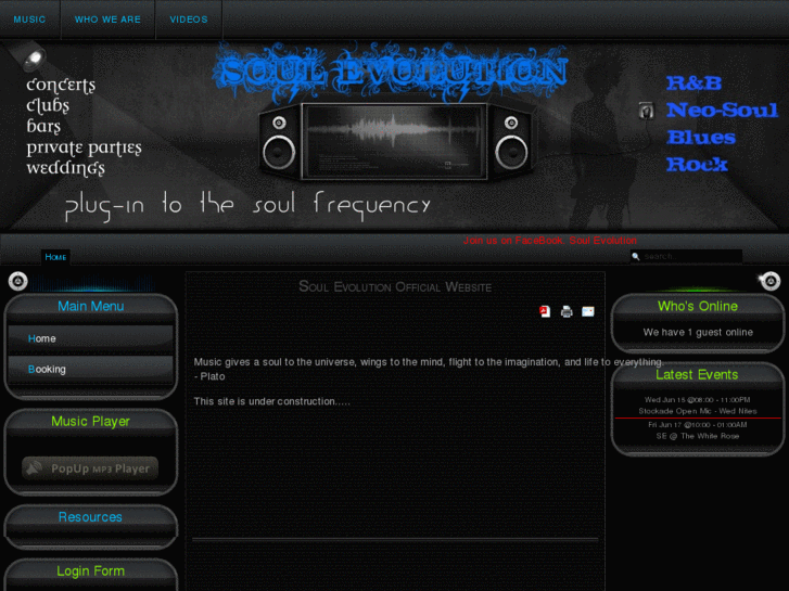 www.soulevolutionband.com
