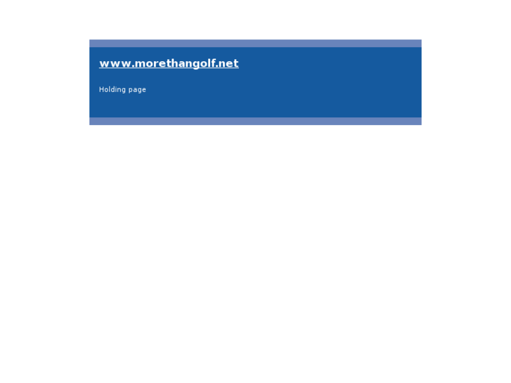 www.morethangolf.net