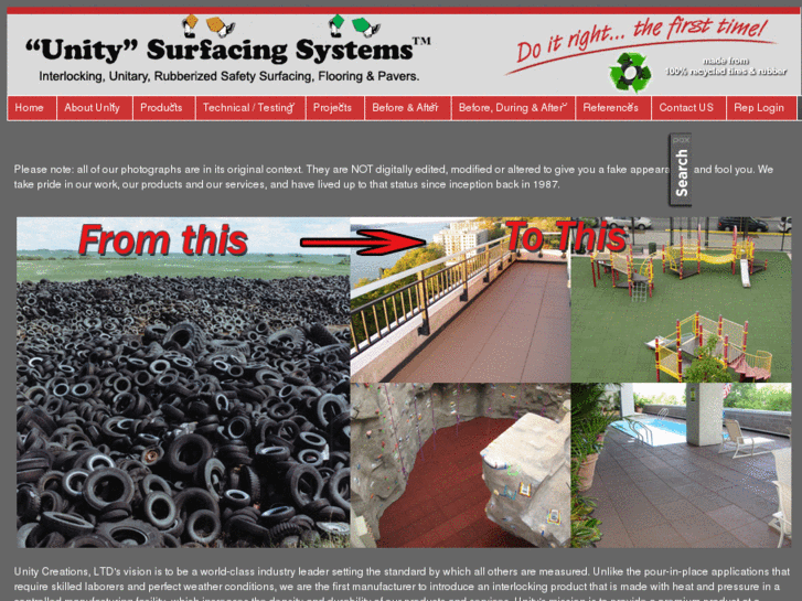 www.unityrubbersurfacingproducts.com