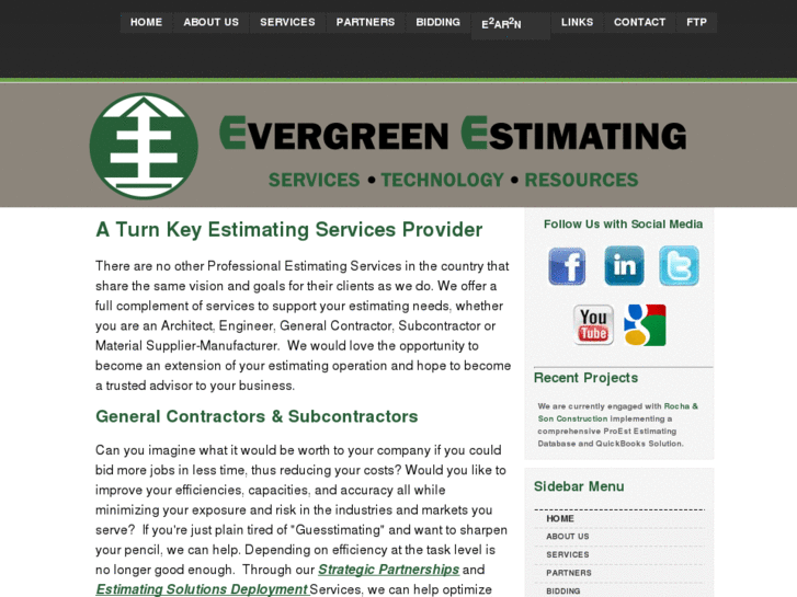 www.evergreenestimating.com