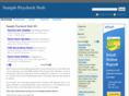 samplepaycheckstub.net