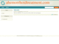 ahemorrhoidtreatment.com
