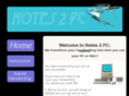 notes2pc.com