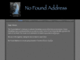 nofoundaddress.com