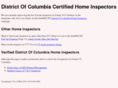 dchomeinspector.com