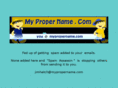 mypropername.com