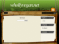whollyvegan.net