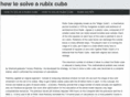 howtosolvearubixcube.info