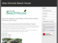 galukinondobeachhouse.com