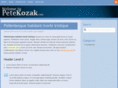 petekozak.com