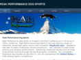 peakperformancedogsports.com