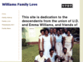 williamsfamilylove.com