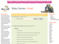 babynamescript.com