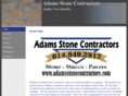 adamsstonecontractors.com