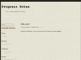 progressnotes.info