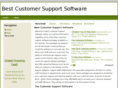 bestcustomersupportsoftware.com